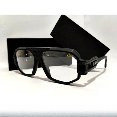 Gafas con montura negra completa lentes transparentes para hombre y mujer Foto 1 de 4