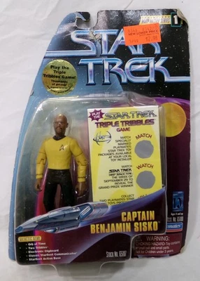 Figura Playmates Star Trek Warp Factor Serie 1 Capitán Benjamin Sisko 5" Nueva Foto 1 de 4