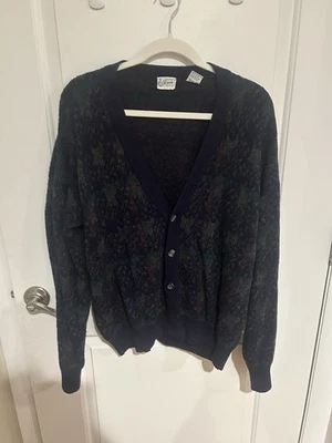 Cárdigan Suéter Vintage Florencia Tricot Acrílico Lana 2XL Hecho en Italia Foto 1 de 3