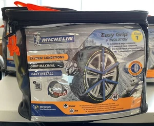 CATENE CALZE NEVE MICHELIN EASY GRIP EVOLUTION EVO 1 OMOLOGATE - Foto 1 di 3