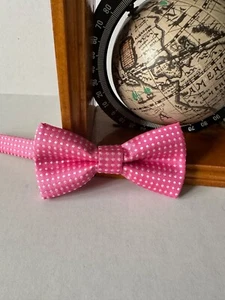 Kids Bow Tie Boys Polka Dot Bowknot Colorful Bowtie Tuxedo Ties Wedding Party - Picture 1 of 30