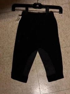 BREECHES Size S YOUTH Black FLEECE* VGC Pull-On HELMET HELPER Toddler - Picture 1 of 3