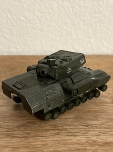 GO BOTS TRANSFORMER GREEN ROBOT TANK JAPANESE VNTG BANDAI (1983 ) DIE-CAST TOY - Picture 1 of 21