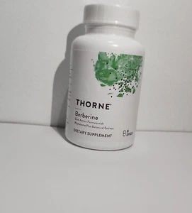 THORNE Berberine 1000mg Supplement Dual Action Formula 60 Caps - Exp 08/2026 - Picture 1 of 3