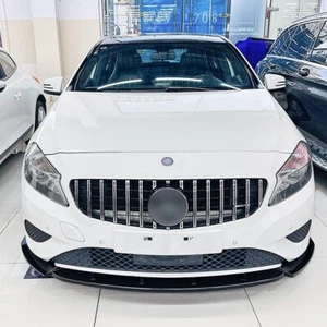 FOR MERCEDES A CLASS W176 SE FRONT SPLITTER SPOILER BUMPER LIP VALANCE 12-15 - Picture 1 of 9
