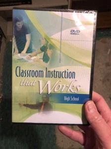 Classroom Instruction That Works Dvd High School 978-1416614883 - Picture 1 of 5