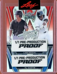 2024 Leaf Metal Proof Prismatic RWB Cam Kozeal RJ Austin (1/1) - Picture 1 of 2