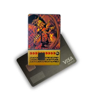Debit Card Skin - Yu-Gi-Oh! Winged Dragon Ra Holographic Anime Credit Card Skin - Picture 1 of 4