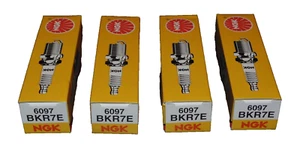 NGK BKR7E Spark Plug x4 SET for Nissan Silvia SR20DET Lotus Exige 4AGE 20V 2ZZGE - Picture 1 of 1