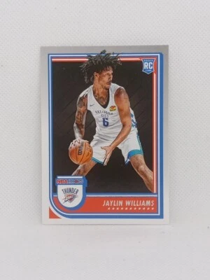 2022-23 Panini NBA Hoops Jaylin Williams Rookie #269 Oklahoma City Thunder RC - Image 1 of 2