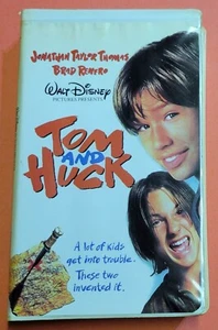 Tom and Huck (VHS, 1996 Walt Disney, Clam Shell) Jonathan Taylor Thomas - Picture 1 of 12