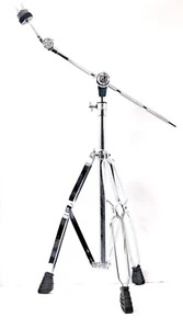 Cymbal Stand Straight/Boom Chrome Double Braced 2 Position - Picture 1 of 2