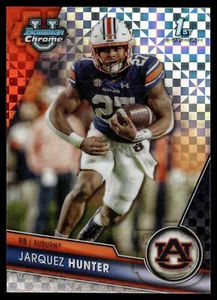 2023 Bowman Chrome University JARQUEZ HUNTER X-FRACTOR REFRACTOR #20 AUBURN - Picture 1 of 2