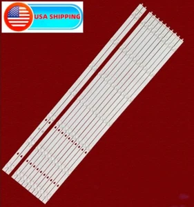 LED Strips For ELEMENT E4FAA75R WESTINGHOUSE WR75UT4210 30375007007 30375007008 - Picture 1 of 7