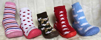 Schuhe Hüttenschuhe Hausschuhe Puschen Socken Lauflernschuhe ABS Socken