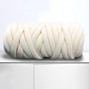 Arm Knitting Yarn for Chunky Braided Knot Throw Blanket DIY, Soft Extra Cotto... - Picture 1 of 2