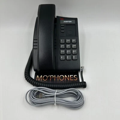 Aastra M8004 Charcoal Analog Phone (A0780801) - Image 1 of 3