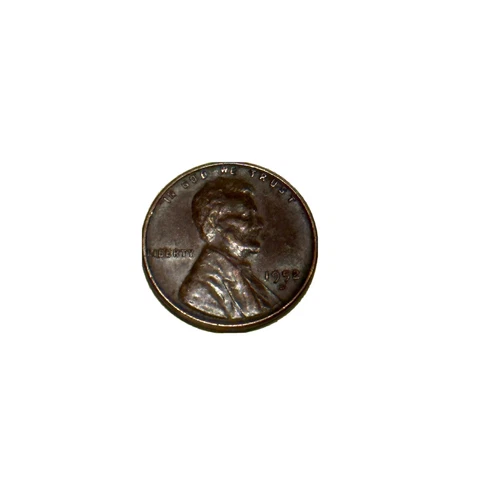 Rare 1952 D Lincoln Wheat Penny. Circulated. Made Of Copper Cover