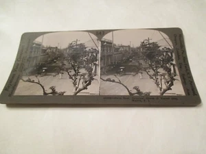 Calle Real principal street walled city Manila Philippines PI Stereoview Card - Picture 1 of 3