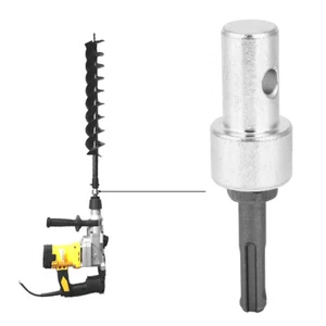 Adaptador de broca para taladro eléctrico a barrenadora conector árbol 2 pozos 2 ranuras - Imagen 1 de 8