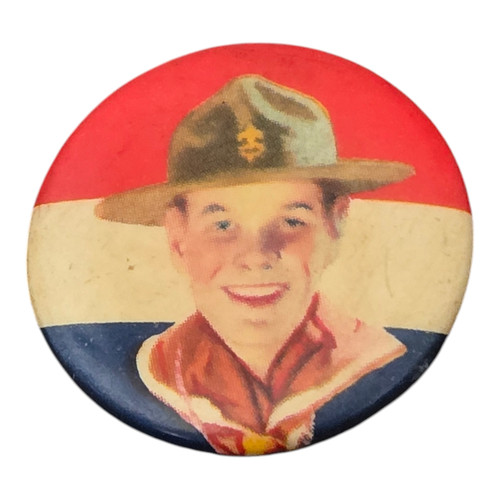 Vintage Boy Scouts of America Uniform Pinback Button 1.25 Inch | eBay
