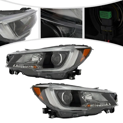 For 2018-2019 Subaru Outback Legacy Halogen Headlights Headlamps Left+Right Side - Image 1 of 4