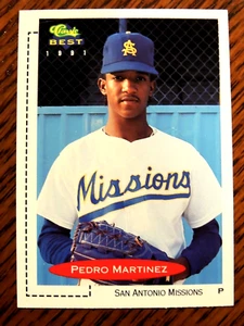 PEDRO MARTINEZ 1991 CLASSIC BEST ROOKIE CARD #355 DODGERS / RED SOX HOF LEGEND - Picture 1 of 2