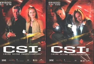 CSI Crime Scene Investigation - Stagione 3 Completa (6 DVD) (Episodi 1-23) co... - Foto 1 di 2