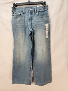 Jumping Beans Boys Jeans Size 6 Husky Skinny Blue Denim Adjustable Waist