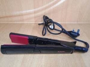 BaByliss 2800DU Ceramic Barrel Haarglätter - Schwarz & Rot - Bild 1 von 10