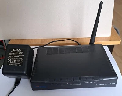 Zyxel - Arcor - DSL WLAN - Modem 200 P-660HW-T7C - getestet - OK!  - Bild 1 von 4