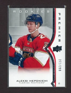 Upper Deck Premier #84 Aleksi Heponiemi RC 272/299 2020-21 - Imagen 1 de 1
