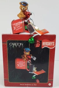 Vintage Carlton Ornament Hershey's Sweet Surprises to You Neu im Karton - Bild 1 von 6