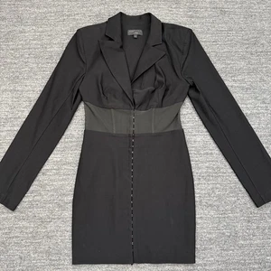 Michael Costello x REVOLVE Chase Jacke Damen Small schwarz Minikleid transparente Taille - Bild 1 von 12