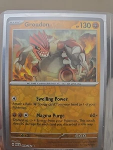 Reverse Holo Groudon - 093/182 Rare Paradox Rift - Picture 1 of 1