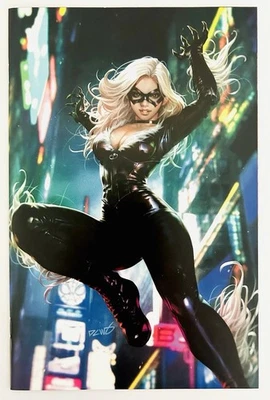 Amazing Spider-Man #38 Derrick Chew Exclusive  Black Cat Virgin Variant 2023 - Image 1 of 4