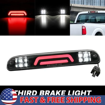For 1995-2003 Mazda/Ford Ranger LED Third 3RD Brake Tail Lamp Light White Red 1X - Image 1 of 4