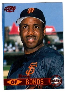 1999 PACIFIC #378 BARRY BONDS HEADSHOT RED - Picture 1 of 1