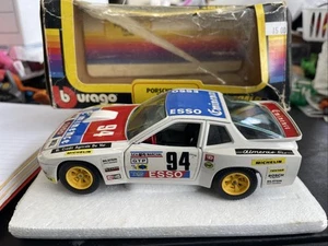 Burago Porsche 924 Turbo 1/24 scale cod 9105 Car Rough Box - Picture 1 of 14