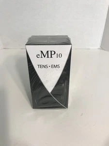 NIB eMP10 TENS-EMS Medical Grade Pulse Massage Unit Silver Sticker Residue - Picture 1 of 6