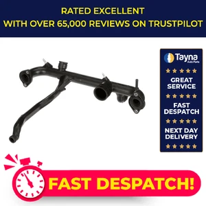 Coolant Flange / Pipe fits AUDI A6 C5, C6 3.0 01 to 06 Water Gates 06C121085H - Picture 1 of 8