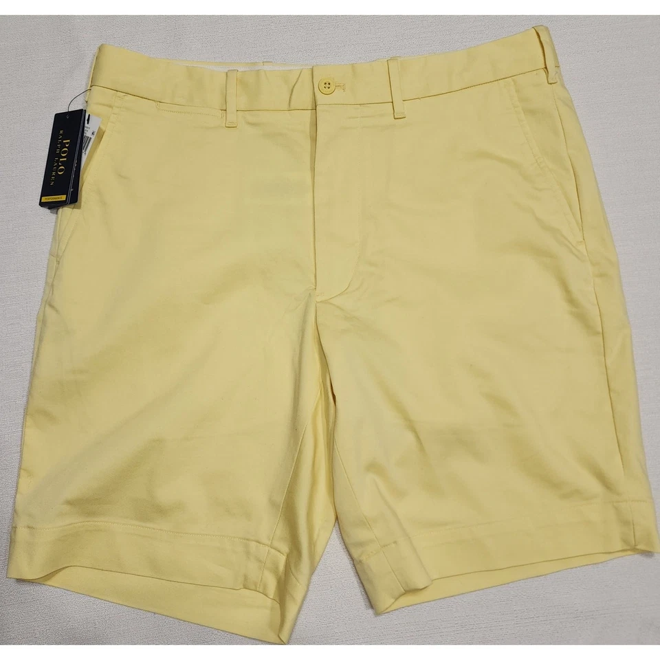 Pantalones Cortos Polo Ralph Lauren Golf Ajuste a Medida W33"" x L19"" Nuevos con Etiquetas Foto 1 de 4