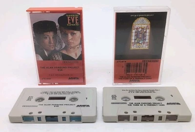 LOT 2:The Alan Parsons Project CASSETTE TAPES Eve & The Turn of a Friendly Card - Image 1 of 4