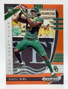 2020 Prizm Draft Orange #147 Denzel Mims New York Jets - Picture 1 of 2