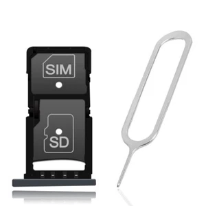 Fast Ship SIM and Memory Card Tray Holder for Motorola Droid Turbo 2 XT1585 NEW - Picture 1 of 1