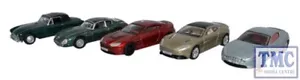 76SET43 Oxford Diecast OO Gauge 5 Piece Aston Martin Set - Picture 1 of 1