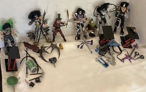 KISS Mcfarlane Large Figure & Accessories Lot - Picture 1 of 14