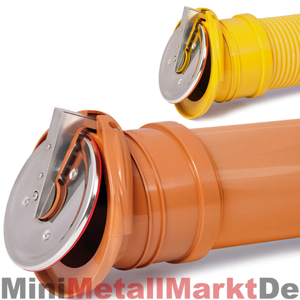 FROSCHKLAPPE 100 110 160 ENDSTÜCK RÜCKSTAUVERSCHLUSS RÜCKSTAUKLAPPE HT KG ROHRE