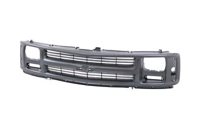 Gray Grille Assembly For 96-02 Chevy Express Van 1500 2500 3500 Seal Beam Type Foto 1 de 4