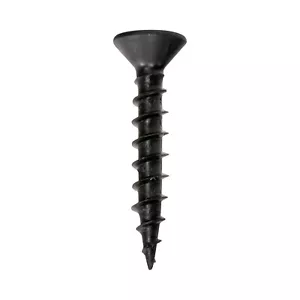 100er-Pack #8 x 1" Flachkopf Kreuzschlitz Grobgewinde Standard Schwarz Schrauben Mdf - Bild 1 von 4